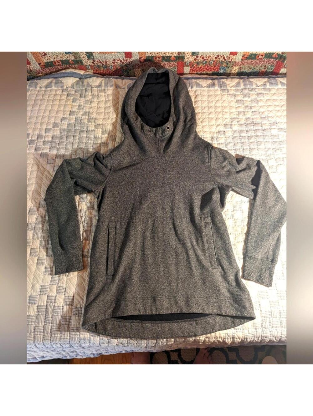 Lululemon Grey double lined hoodie